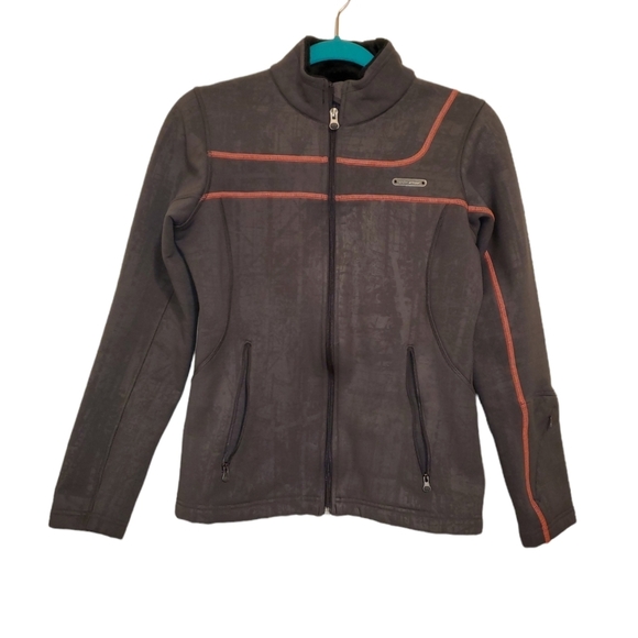 Under Armour Women's Fleece Lined Light Weight Zip Up Jacket Zip Pockets 1015 - Picture 2 of 7